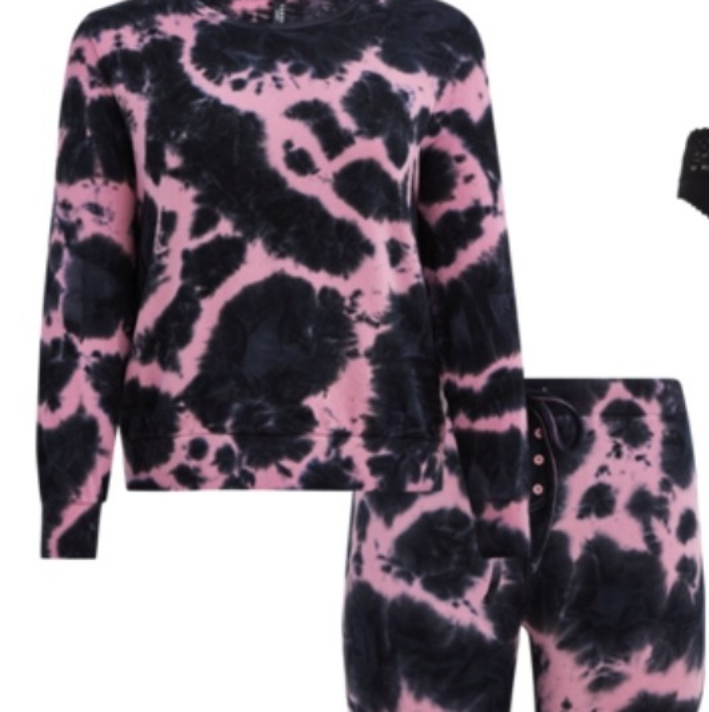 TORRID MicroModal MauveWash Biker Shorts & Top SET